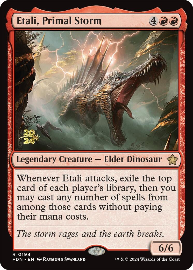 Image for Etali, Primal Storm (FDN) (194) (PRE) - Magic: The Gathering