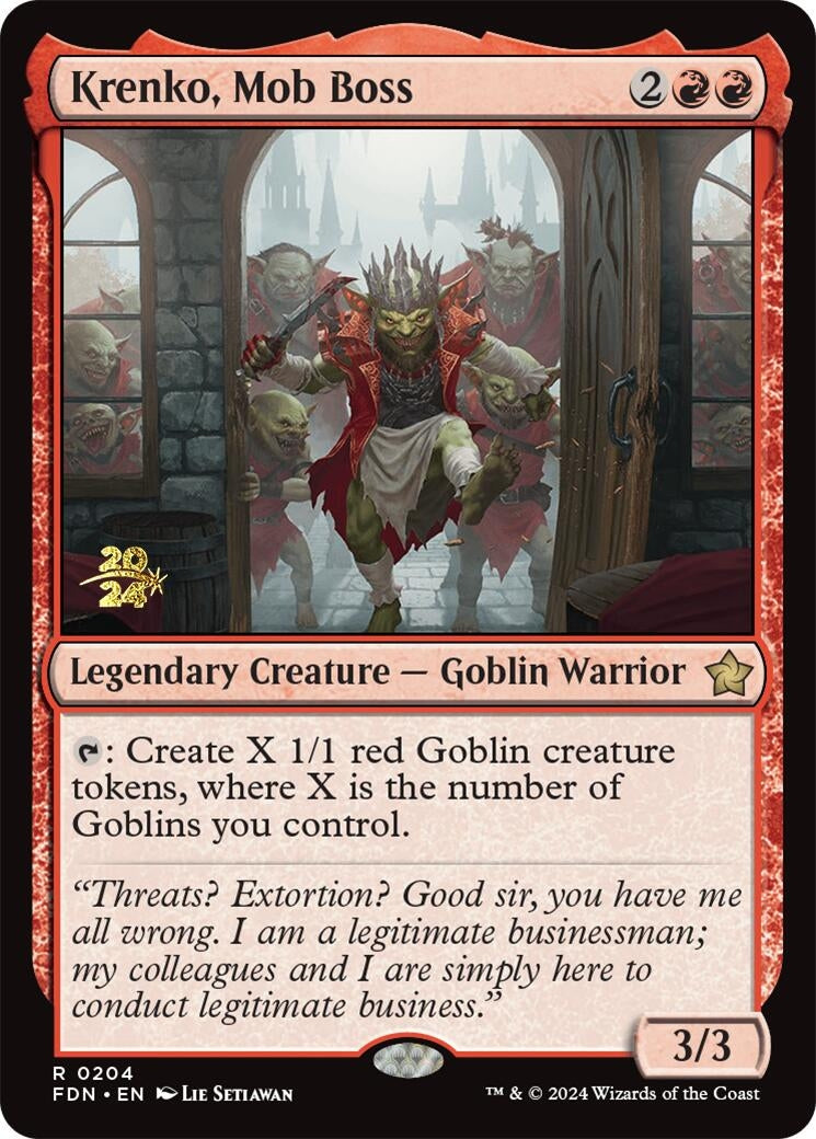 Image for Krenko, Mob Boss (204) (PRE) - Magic: The Gathering