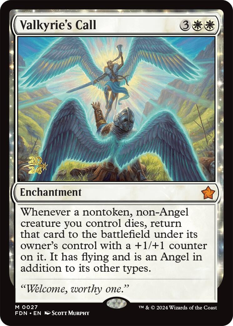 Image for Valkyrie's Call (27) (PRE) - Magic: The Gathering