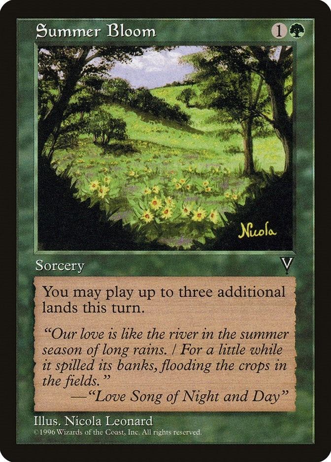 Image for Summer Bloom (VIS) - Magic: The Gathering