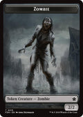 Image for Zombie // Insect Doubled-Sided Token (15 // 21) (FDN) - Magic: The Gathering