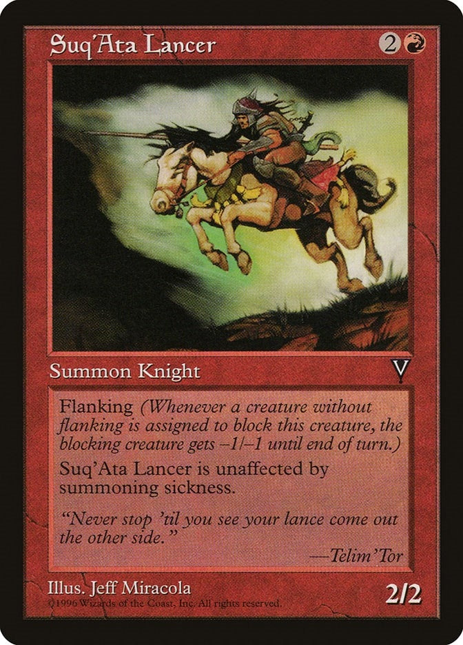 Image for Suq'Ata Lancer (VIS) - Magic: The Gathering