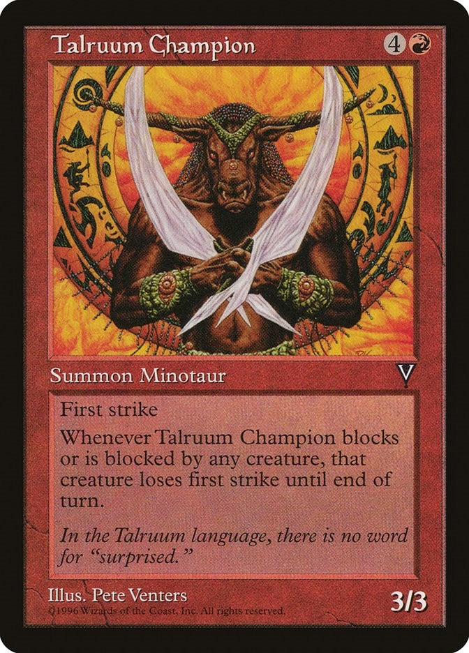 Image for Talruum Champion (VIS) - Magic: The Gathering