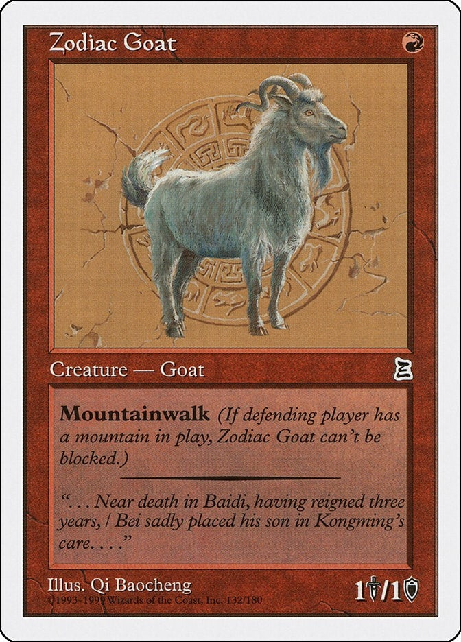 Image for Zodiac Goat (132) (PTK) - Magic: The Gathering
