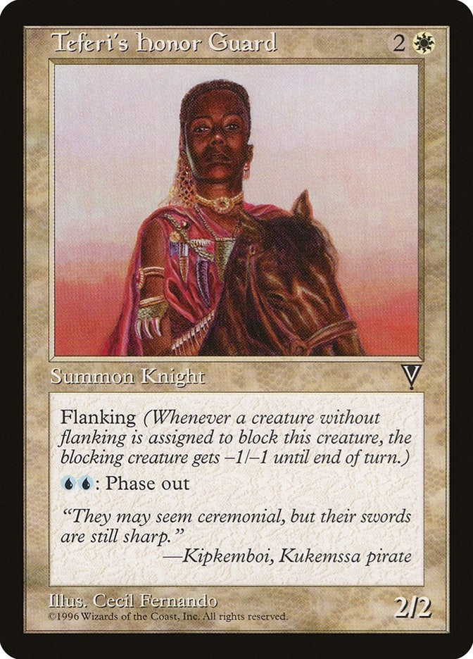Image for Teferi's Honor Guard (VIS) - Magic: The Gathering