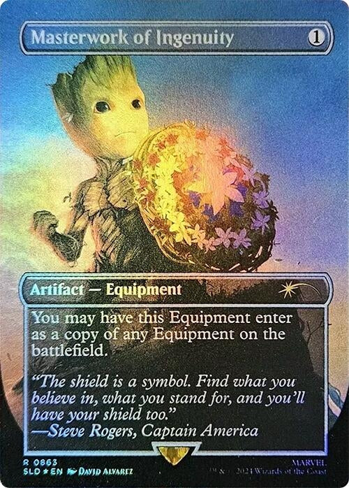 Image for Masterwork of Ingenuity (Rainbow Foil) (863) (SLD) - Magic: The Gathering