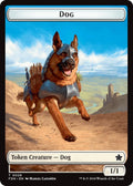 Image for Dog // Beast (0032) Double-Sided Token (29 // 32) (FDN) - Magic: The Gathering