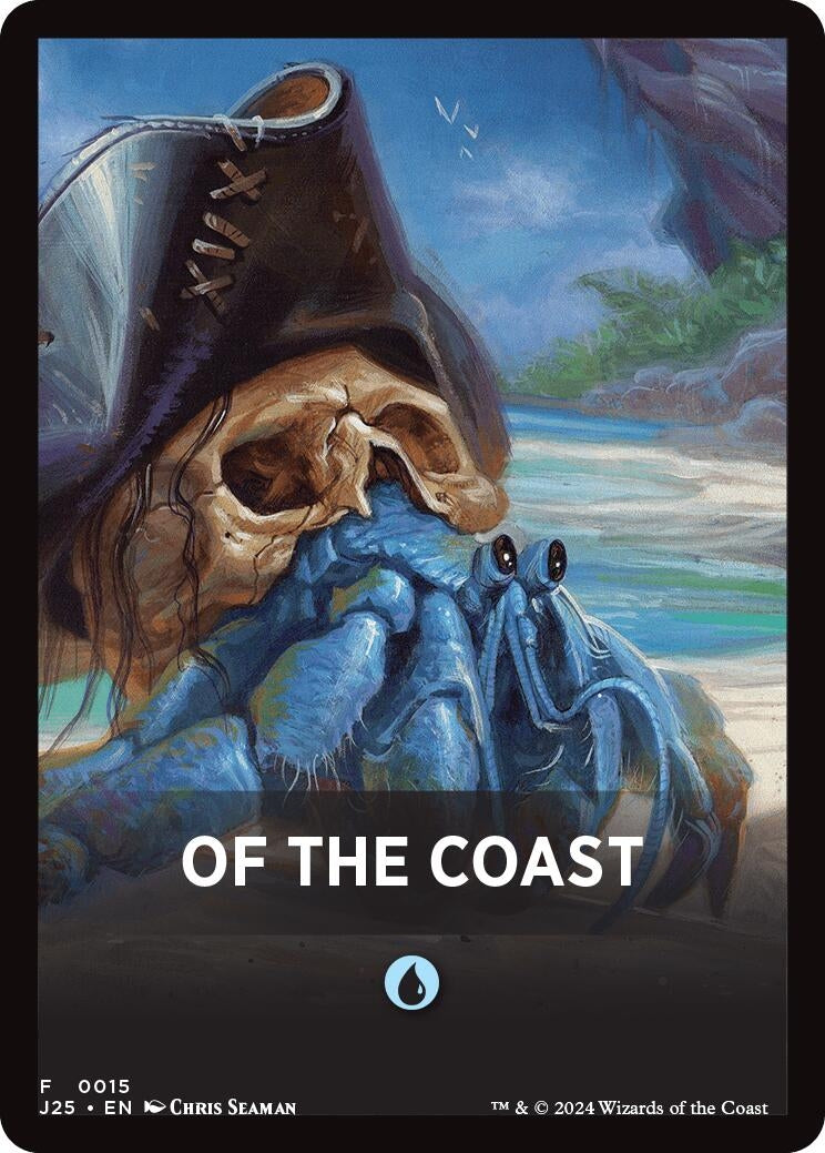 Image for Of The Coast Theme Card (15) (J25) - Magic: The Gathering