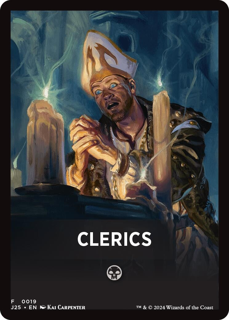 Image for Clerics Theme Card (19) (J25) - Magic: The Gathering