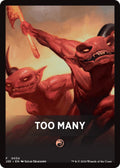 Image for Too Many Theme Card (34) (J25) - Magic: The Gathering