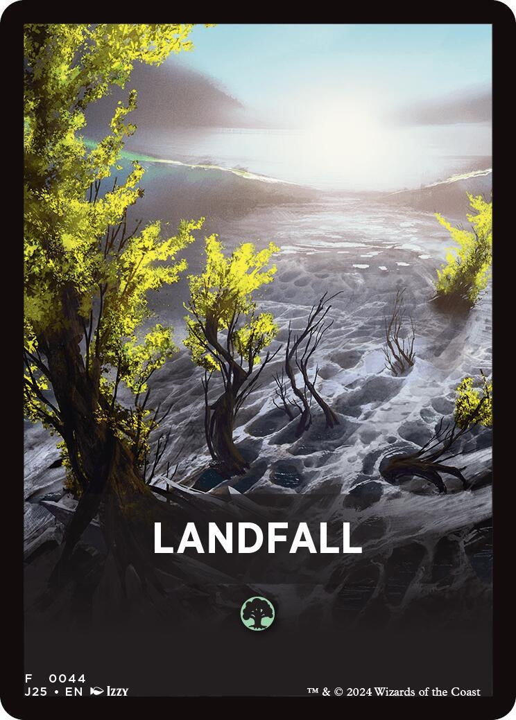 Image for Landfall Theme Card (44) (J25) - Magic: The Gathering