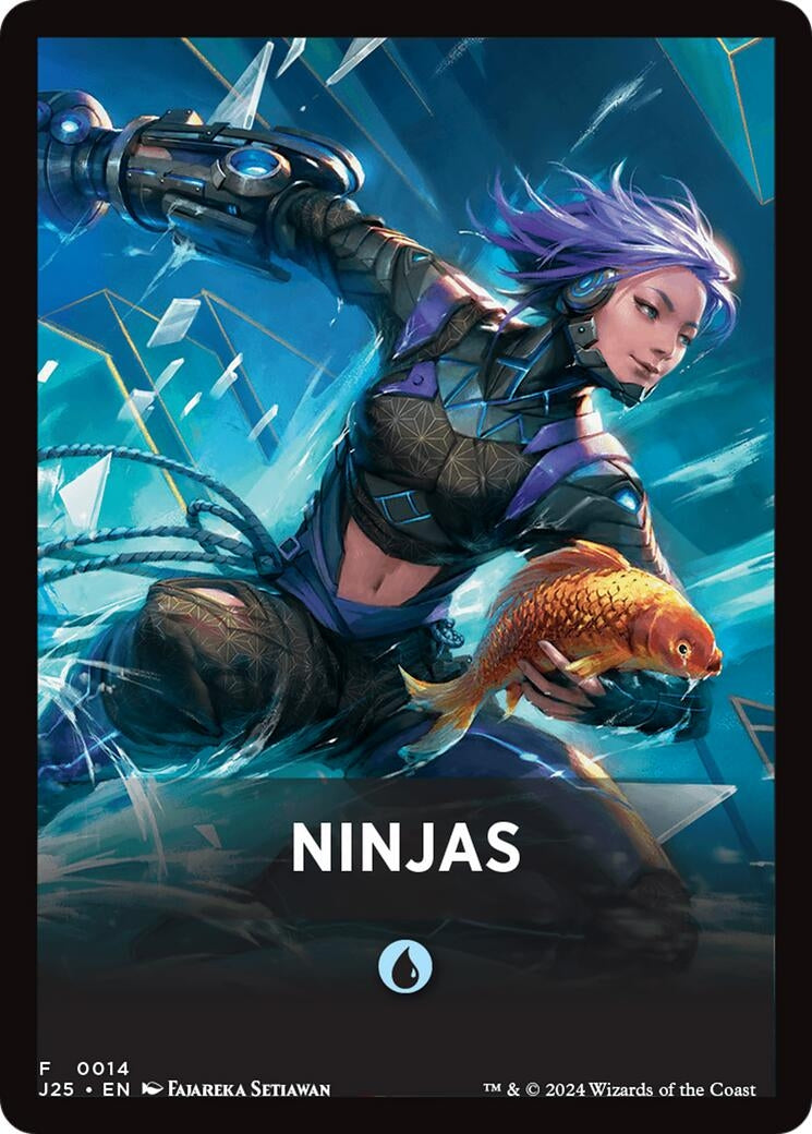 Image for Ninjas Theme Card (14) (J25) - Magic: The Gathering