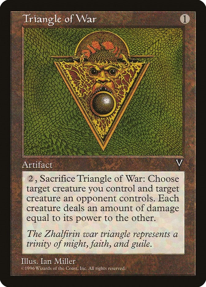 Image for Triangle of War (VIS) - Magic: The Gathering