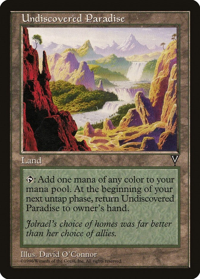Image for Undiscovered Paradise (VIS) - Magic: The Gathering