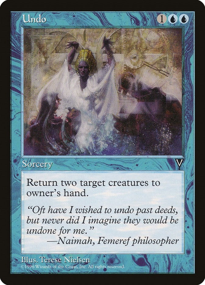 Image for Undo (VIS) - Magic: The Gathering