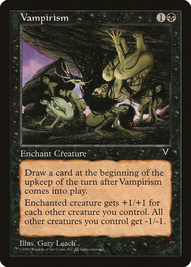 Image for Vampirism (VIS) - Magic: The Gathering