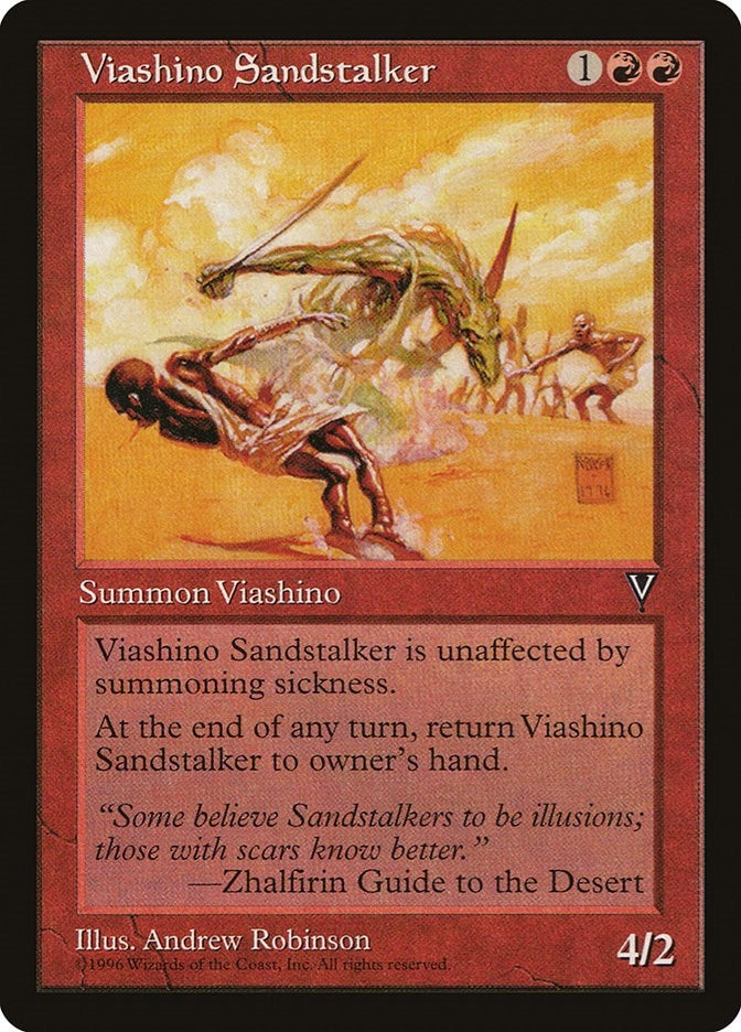 Image for Viashino Sandstalker (VIS) - Magic: The Gathering