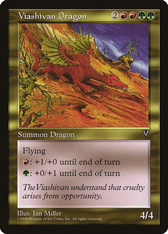 Image for Viashivan Dragon (VIS) - Magic: The Gathering