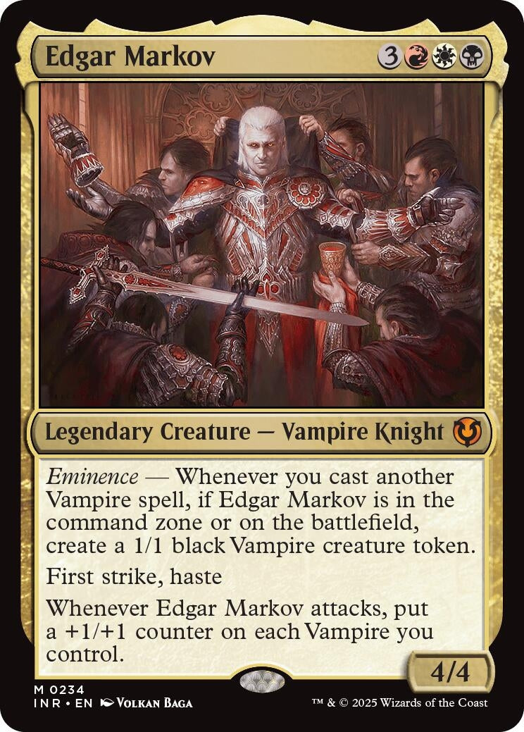 Image for Edgar Markov (234) (INR) - Magic: The Gathering