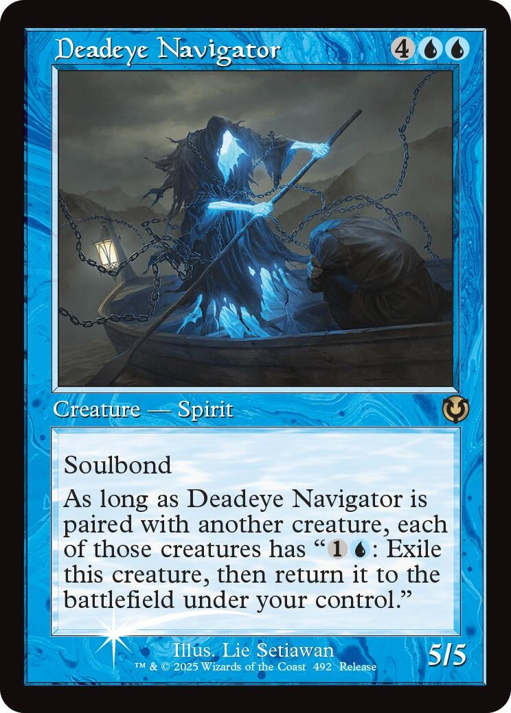 Image for Deadeye Navigator (Retro Frame) (492) (LARP) - Magic: The Gathering