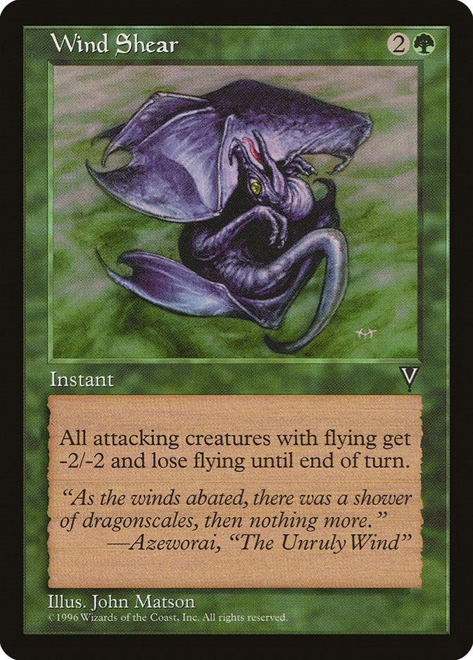 Image for Wind Shear (VIS) - Magic: The Gathering