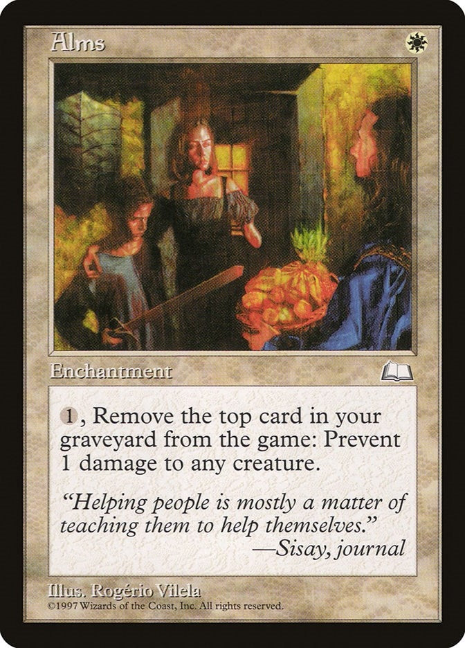 Image for Alms (WTH) - Magic: The Gathering