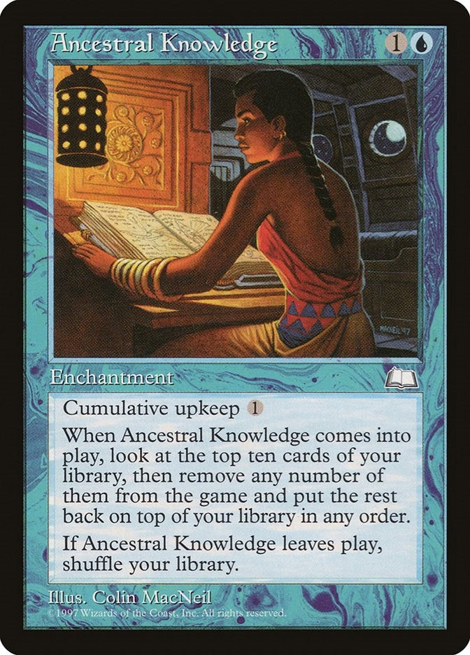 Image for Ancestral Knowledge (WTH) - Magic: The Gathering