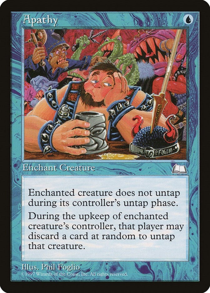 Image for Apathy (WTH) - Magic: The Gathering