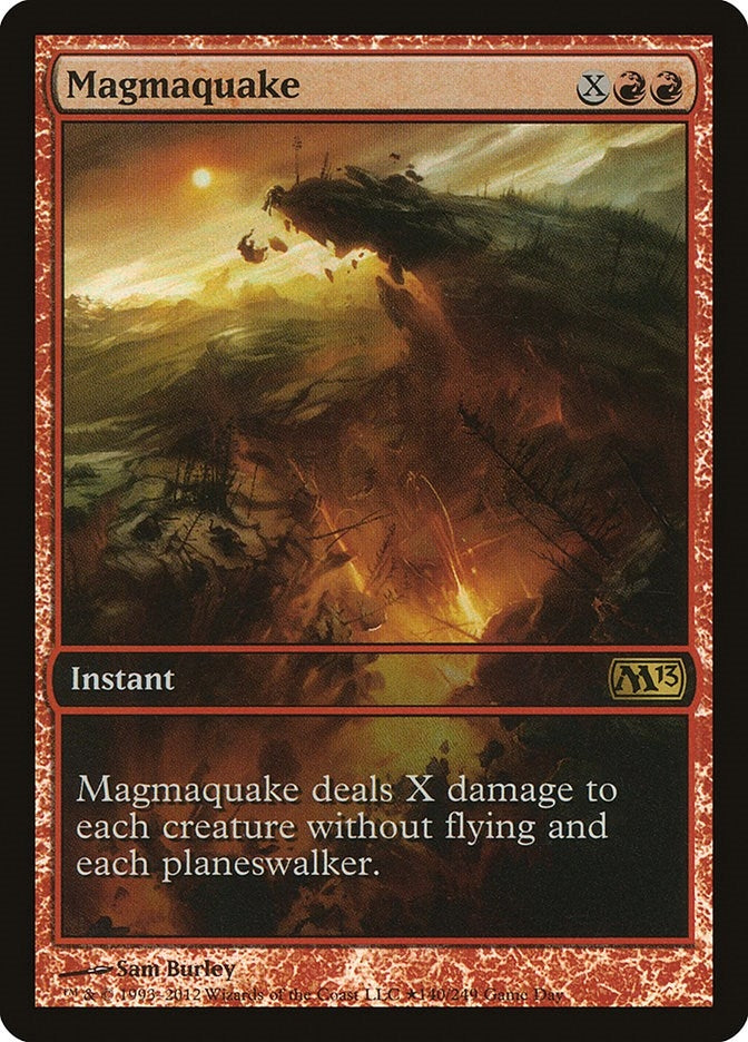 Image for Magmaquake (140) (GAME) - Magic: The Gathering