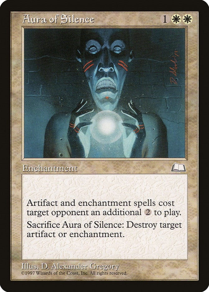 Image for Aura of Silence (WTH) - Magic: The Gathering