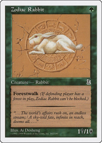 Zodiac Rabbit (162) (PTK)