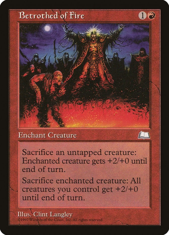 Image for Betrothed of Fire (WTH) - Magic: The Gathering