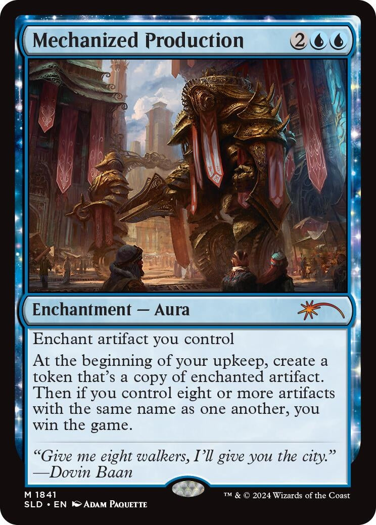 Image for Mechanized Production (1841) (SLD) - Magic: The Gathering