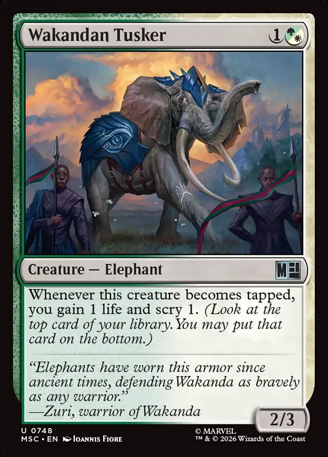 Wakandan Tusker