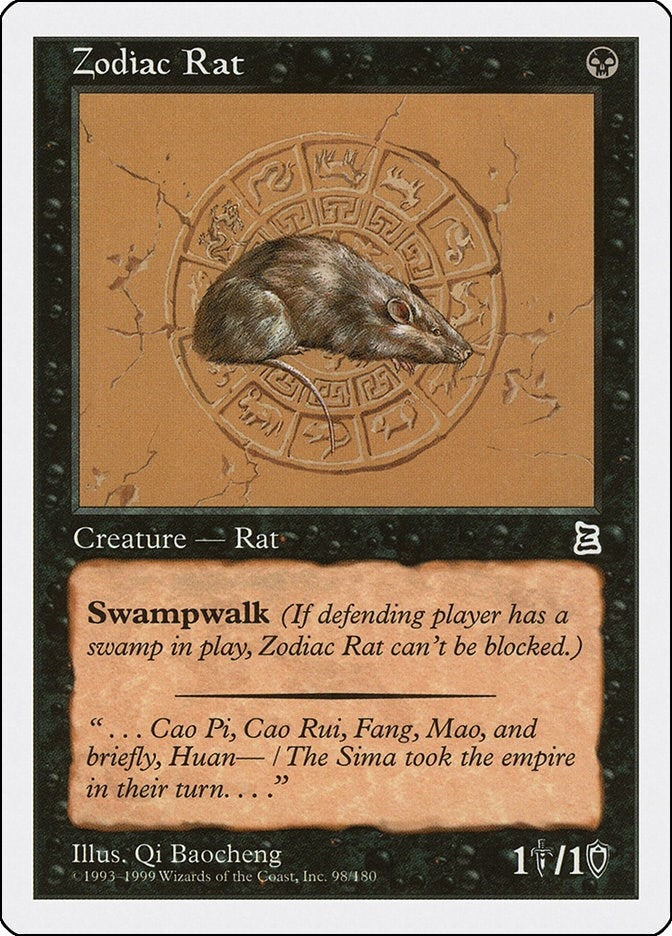 Image for Zodiac Rat (98) (PTK) - Magic: The Gathering
