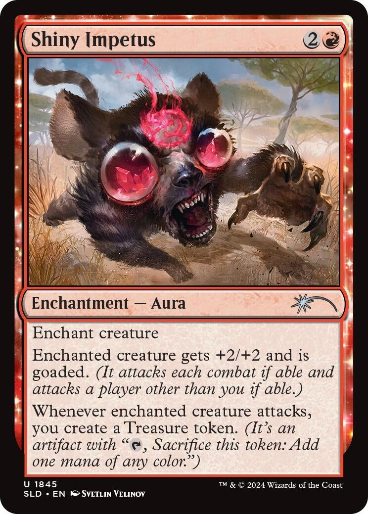 Image for Shiny Impetus (1845) (SLD) - Magic: The Gathering