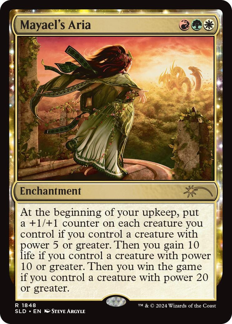 Image for Mayael's Aria (1848) (SLD) - Magic: The Gathering