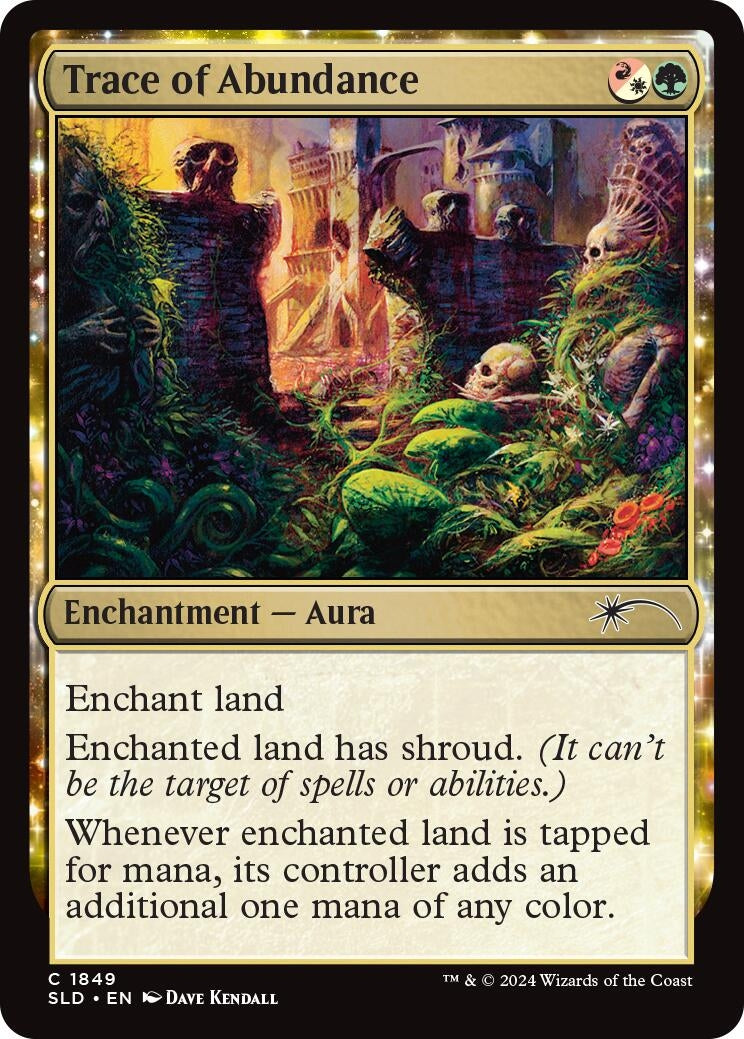 Image for Trace of Abundance (1849) (SLD) - Magic: The Gathering