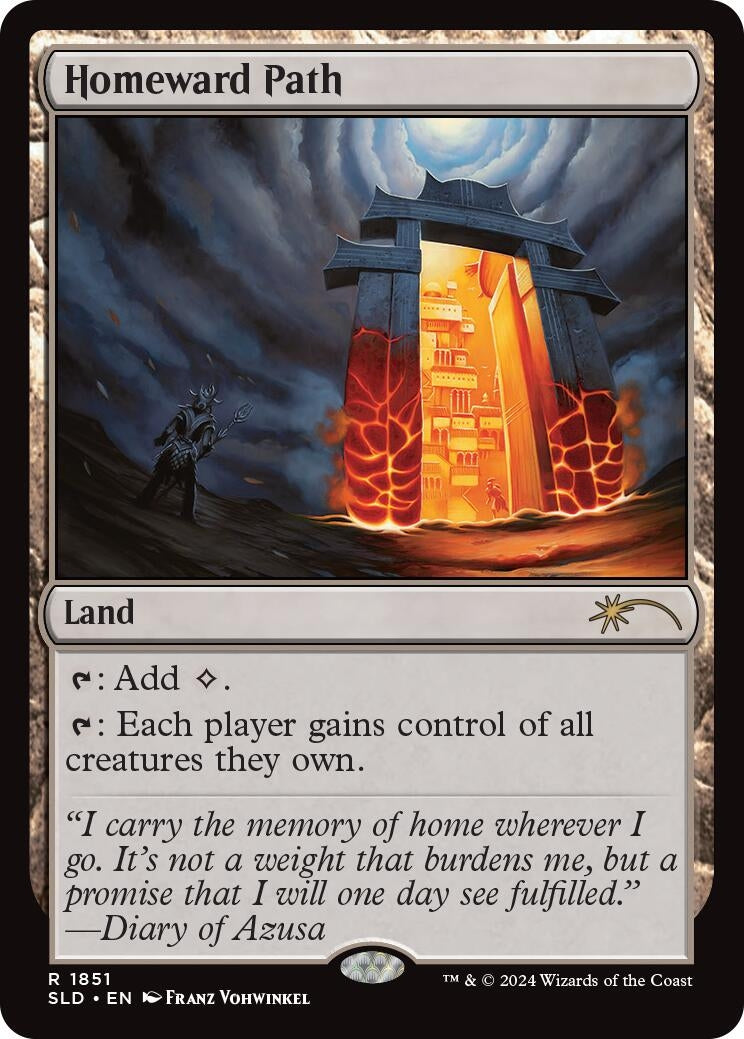 Image for Homeward Path (1851) (1851) (SLD) - Magic: The Gathering