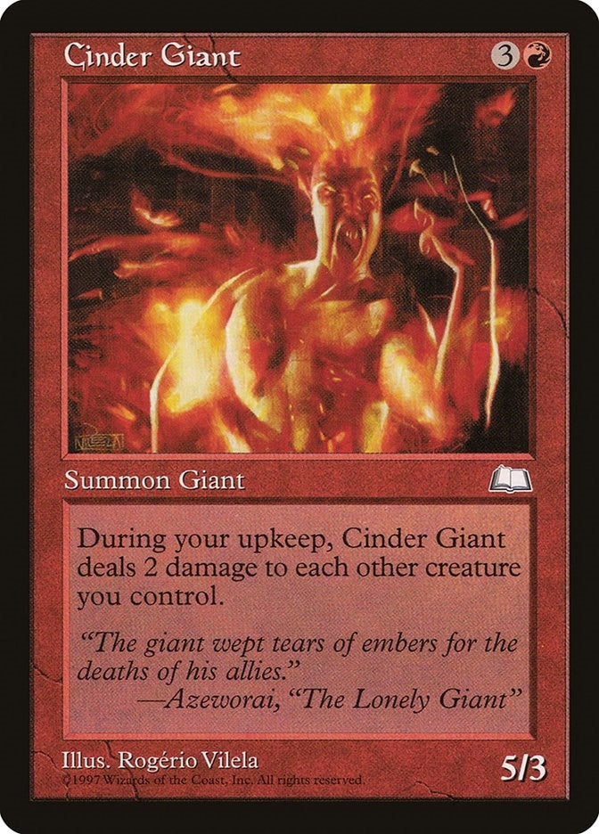 Image for Cinder Giant (WTH) - Magic: The Gathering