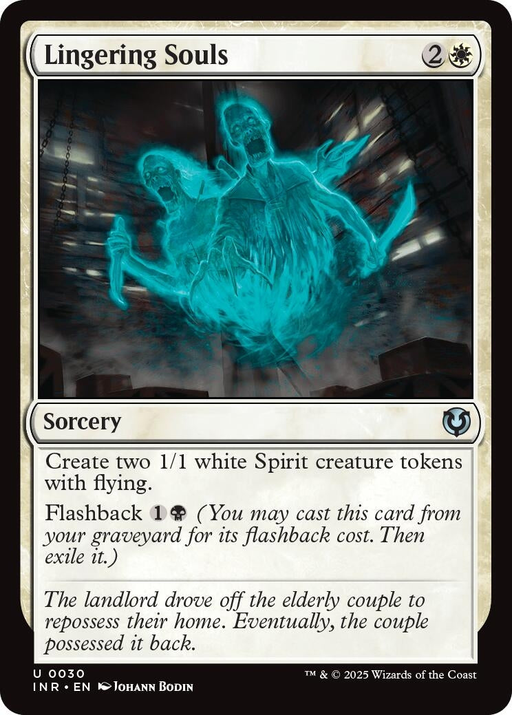 Image for Lingering Souls (30) (INR) - Magic: The Gathering
