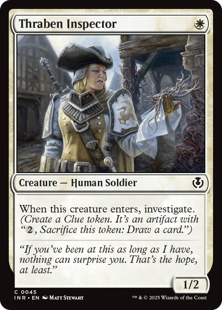 Image for Thraben Inspector (45) (INR) - Magic: The Gathering