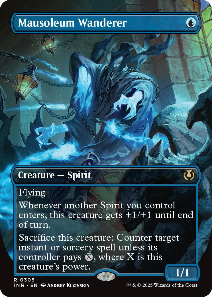 Image for Mausoleum Wanderer (Borderless) (305) (INR) - Magic: The Gathering