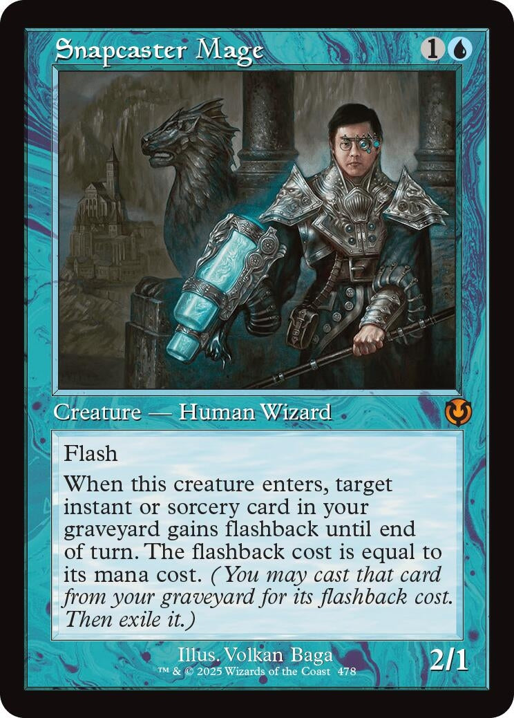 Image for Snapcaster Mage (Retro Frame) (478) (INR) - Magic: The Gathering