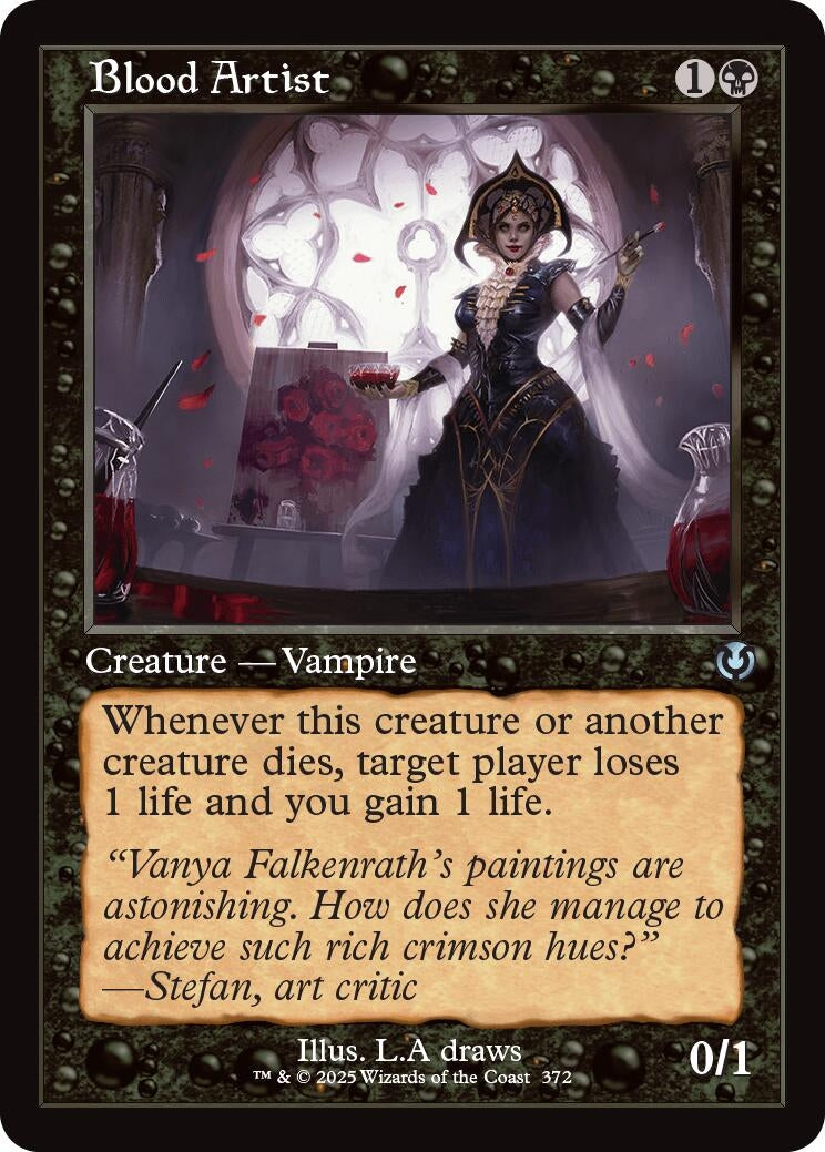 Image for Blood Artist (Retro Frame) (372) (INR) - Magic: The Gathering