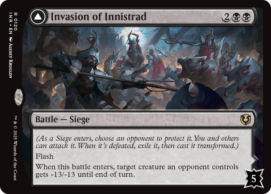 Image for Invasion of Innistrad (120) (INR) - Magic: The Gathering
