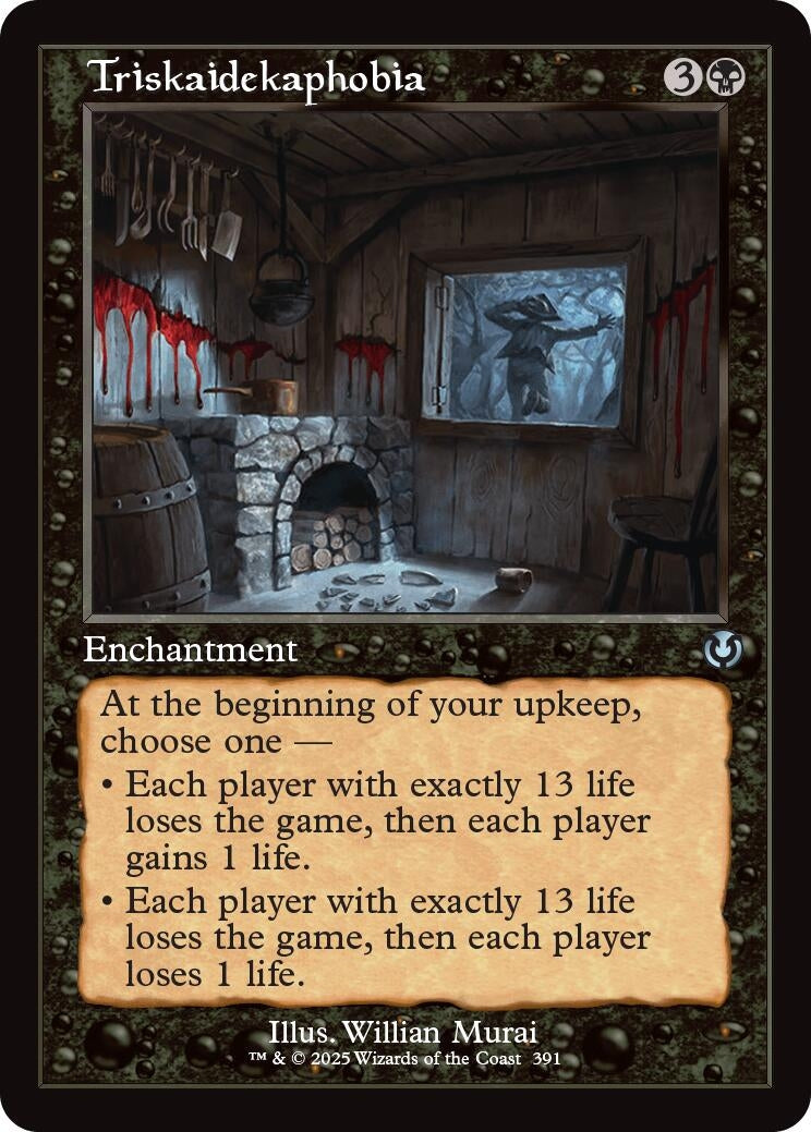 Image for Triskaidekaphobia (Retro Frame) (391) (INR) - Magic: The Gathering