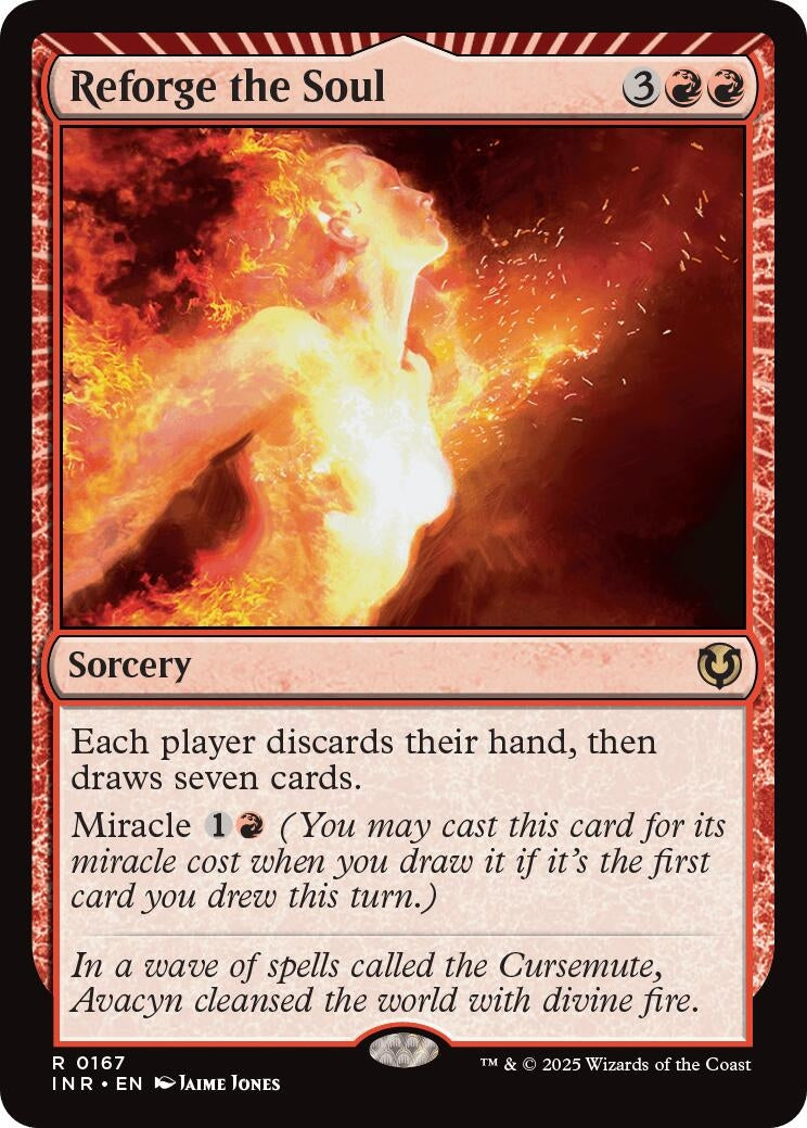 Image for Reforge the Soul (167) (INR) - Magic: The Gathering