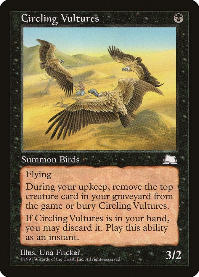 Image for Circling Vultures (WTH) - Magic: The Gathering