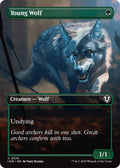 Image for Young Wolf (Borderless) (319) (INR) - Magic: The Gathering